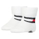 чорапи,детски,чорапи,tommy,hilfiger,flag,socks,2,pairs,white