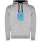 суичър,мъжки,пуловери,kruskis,biker,fingerprint,two,colour,hoodie,heather,grey,black,(grey)