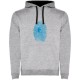 суичър,мъжки,пуловери,kruskis,climber,fingerprint,two,colour,hoodie,heather,grey,black,(grey)