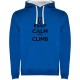суичър,мъжки,пуловери,kruskis,keep,calm,and,climb,two,colour,hoodie,royal,blue,white,(blue)