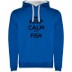 суичър,мъжки,пуловери,kruskis,keep,calm,and,fish,two,colour,hoodie,royal,blue,white,(blue)
