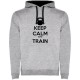 суичър,мъжки,пуловери,kruskis,keep,calm,and,train,two,colour,hoodie,grey,(heather,grey,black)