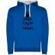 суичър,мъжки,пуловери,kruskis,keep,calm,and,train,two,colour,hoodie,royal,blue,white,(blue)