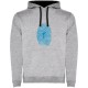 суичър,мъжки,пуловери,kruskis,skier,fingerprint,two,colour,hoodie,heather,grey,black,(grey)