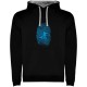 суичър,мъжки,пуловери,kruskis,snowboarder,fingerprint,two,colour,hoodie,black,grey,(black)