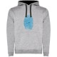 суичър,мъжки,пуловери,kruskis,swimmer,fingerprint,two,colour,hoodie,heather,grey,black,(grey)