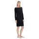 рокля,дамски,поли,и,рокли,tom,tailor,1037792,knitted,rib,plissee,long,sleeve,dress,black