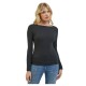 тениска,дамски,тениски,lee,ls,boat,neck,tee,long,sleeve,t,shirt,charcoal,(grey,golden)