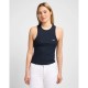 тениска,дамски,тениски,lee,ribbed,tank,sleeveless,t,shirt,unionall,blk,(blue)
