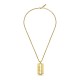 бижутерия,police,razorblade,necklace,golden
