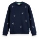 блуза,мъжки,пуловери,scotch,&,soda,172972,sweatshirt,blue