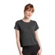 тениска,дамски,тениски,lolë,everyday,short,sleeve,v,neck,t,shirt,blk,beauty,(grey)