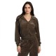 блуза,дамски,блузи,rvca,ring,full,zip,sweatshirt,brown