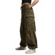 панталони,дамски,панталони,superdry,vintage,baggy,parachute,cargo,pants,green,(olive,night)