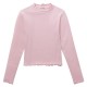 тениска,детски,тениски,tom,tailor,1037710,cropped,rib,long,sleeve,t,shirt,pink,(sweet,pink)