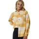 риза,с,дълъг,ръкав,дамски,блузи,дамски,ризи,rip,curl,la,isla,flannel,long,sleeve,shirt,yellow