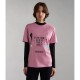 тениска,дамски,тениски,napapijri,s,montalva,short,sleeve,t,shirt,pink,foxglo,p87,(pink)