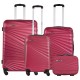 куфари,wellhome,wh4171,trolley,bag,4,units,pink,(pink)