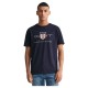 тениска,мъжки,тениски,gant,archive,shield,regular,fit,short,sleeve,t,shirt,blue