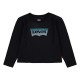 тениска,детски,тениски,levi´s,®,meet,and,greet,glitter,long,sleeve,t,shirt,black,(caviar)