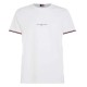 тениска,мъжки,тениски,дамски,тениски,tommy,hilfiger,logo,tipped,short,sleeve,t,shirt,white,(white)
