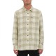риза,с,дълъг,ръкав,мъжки,ризи,volcom,caden,plaid,long,sleeve,shirt,beige,(dirty,white)