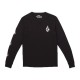 тениска,детски,тениски,volcom,iconic,stone,long,sleeve,t,shirt,black
