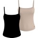 дамско,бельо,дамски,бикини,и,танкини,tommy,hilfiger,premium,essentials,sleeveless,base,layer,2,units,beige,black