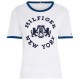 тениска,дамски,тениски,tommy,hilfiger,varsity,flock,regular,fit,short,sleeve,t,shirt,th,optic,white,(white)