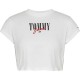 тениска,дамски,тениски,tommy,jeans,crp,essential,logo,1+,short,sleeve,t,shirt,white,(white)