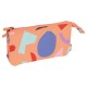 канцеларски,принадлежности,milan,5,pocket,the,fun,animals,special,series,pencil,case,orange