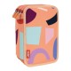 канцеларски,принадлежности,milan,filled,triple,decker,fun,animals,special,series,pencil,case,orange,(orange)