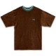 тениска,мъжки,тениски,grimey,iam,velvet,oversized,short,sleeve,t,shirt,brown