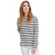 тениска,дамски,тениски,redgreen,claudia,long,sleeve,t,shirt,off,white,stripe,(white,blue)