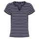 тениска,дамски,тениски,sea,ranch,honey,short,sleeve,v,neck,t,shirt,multicolor