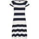 рокля,дамски,поли,и,рокли,sea,ranch,petra,short,sleeve,long,dress,dark,navy,pearl,(white,blue)