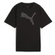 тениска,дамски,тениски,puma,graphic,short,sleeve,t,shirt,black,(black)
