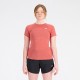 тениска,дамски,тениски,new,balance,impact,run,short,sleeve,t,shirt,orange