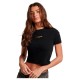 тениска,дамски,тениски,superdry,sport,luxe,graphic,fitted,short,sleeve,t,shirt,black,gold,(black)