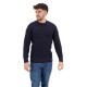блуза,мъжки,пуловери,superdry,textured,sweater,eclipse,navy,heather,(blue)