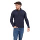 блуза,мъжки,пуловери,superdry,vintage,jacob,henley,half,zip,sweater,blue