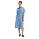 рокля,дамски,поли,и,рокли,dockers,button,front,short,sleeve,midi,dress,blue,(an037,petra)