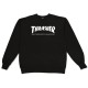 блуза,мъжки,пуловери,thrasher,skatemag,crew,sweatshirt,black