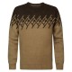 блуза,мъжки,пуловери,petrol,industries,219,sweater,brown,(seal,brown)
