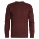 блуза,мъжки,пуловери,petrol,industries,250,sweater,brown,(brick)