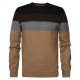блуза,мъжки,пуловери,petrol,industries,253,sweater,brown