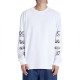 тениска,мъжки,тениски,dc,shoes,all,smiles,long,sleeve,t,shirt,white