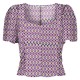 риза,с,къс,ръкав,дамски,блузи,дамски,ризи,only,alma,life,vis,short,sleeve,shirt,purple,(radiant,orchid,aop,392,canyon)