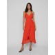 рокля,дамски,поли,и,рокли,vila,grapilla,singlet,sleeveless,midi,dress,orange