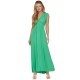 рокля,дамски,поли,и,рокли,vila,simones,sleeveless,long,dress,island,green,(green)